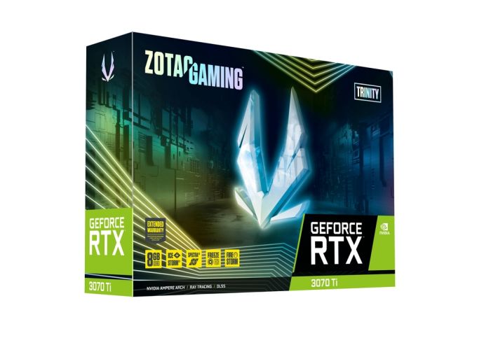 Відеокарта ZOTAC GeForce RTX 3070 Ti 8GB GDDR6X Trinity