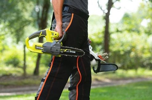 Пила ланцюгова Ryobi ONE+ RY18CS20A-0, 18В, акумуляторна, шина 20 см (без АКБ та ЗП)