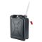 Каністра Neo Tools Pressol паливна 20л пластик HDPE, армійська, міцна, гнучкий злив, 1.45кг, чорний