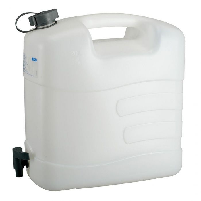 Каністра для води NEO Pressol, 20 л, з краном, пластик HDPE, 0.94 кг