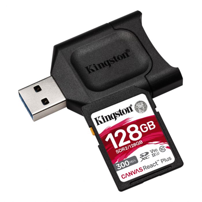 Карта пам'яті Kingston SD 128GB  C10 UHS-II U3 R300/W260MB/s