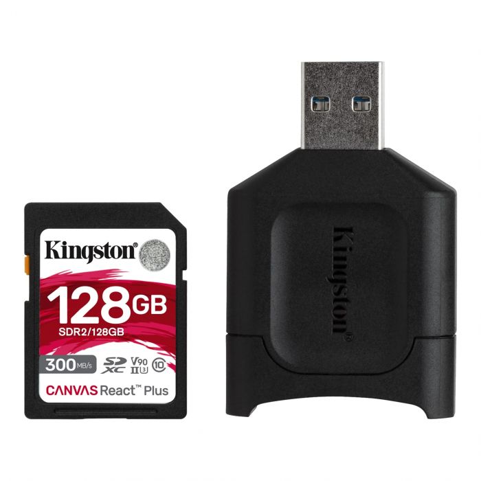 Карта пам'яті Kingston SD 128GB  C10 UHS-II U3 R300/W260MB/s