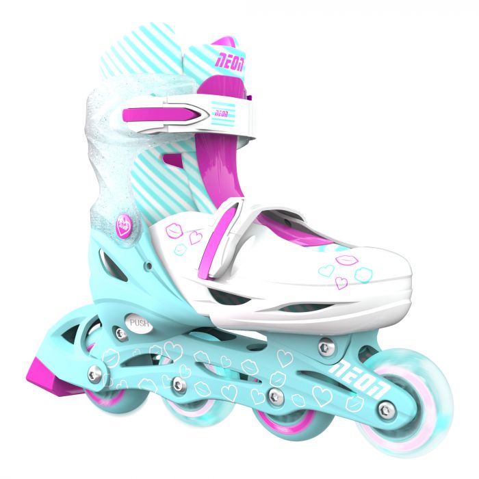 Ролики Neon COMBO SKATES Бірюзовий (Размер 30-33)