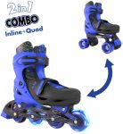 Роликові ковзани Neon Сombo, розмір 34-37, синій