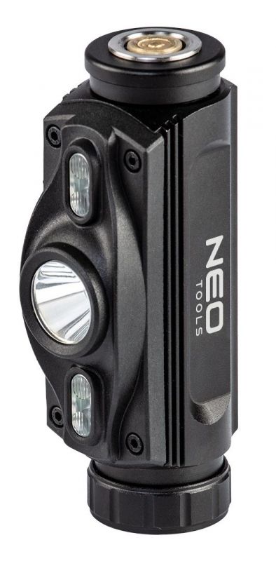 Ліхтар налобний NEO, 1000 люмен, 10Вт, USB, 2000 мАг, CREE L2 LED + LED, 6 функцій освітлення + червоне та блакитне світло, IP20