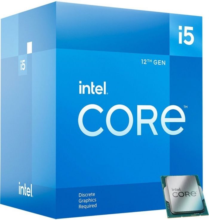Центральний процесор Intel Core i5-12400F 6C/12T 2.5GHz 18Mb LGA1700 65W w/o graphics Box