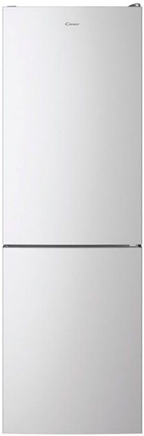Холодильник з нижн. мороз. камерою CANDY CCE4T618ESU, 185х66х60см, 2 дв., Х- 222л, М- 119л, A++, NF, Cріблястий