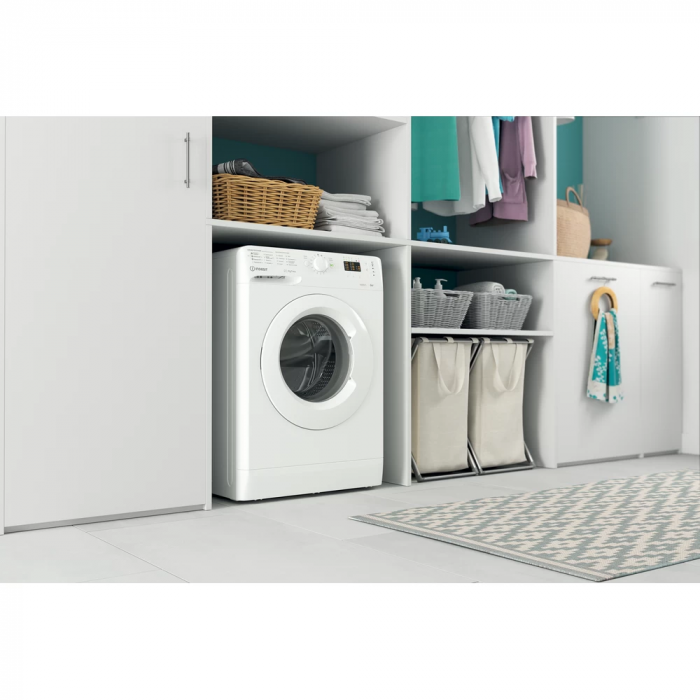 Пральна машина з фронт. завант. Indesit OMTWSA61052WUA, 6кг, 1000, A++, 43см, Білий