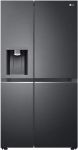 Холодильник SBS LG GC-L257CBEC, 179х74х91см, 2 дв., Холод.відд. - 412л, Мороз. відд. - 205л, A+, NF, Лінійний , Зона свіжості, Внутрішн. диспл., Диспенсер, Чорний матовий