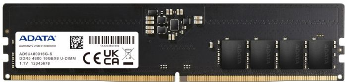 Пам'ять ПК ADATA DDR5 32GB KIT (16GBx2) 4800