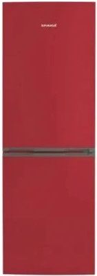 Холодильник з нижн. мороз. камерою SNAIGE RF56SM-S5RP2F, 185х65х60см, 2 дв.,214л(88), A+, ST, Мех., заг.-319л, черв.