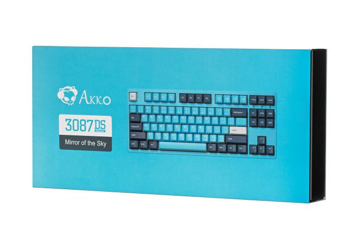 Akko Клавіатура 3087 Mirror of the Sky Cherry MX Brown, RU, Blue