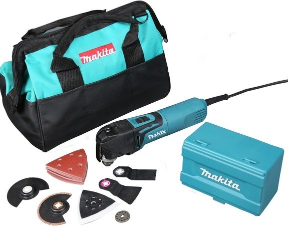 Багатофункціональний інструмент Makita TM3010CX13, 320 Вт, 20000 об/хв, 1,6 кг