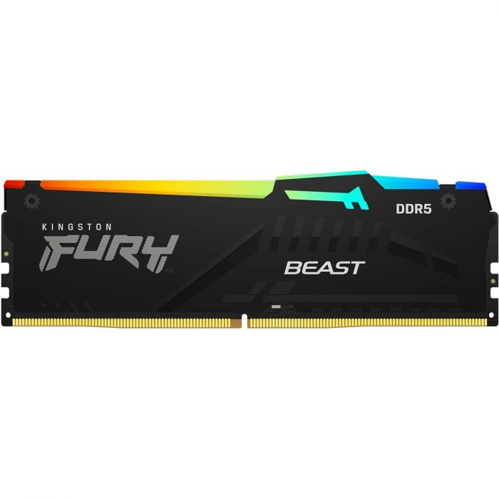 Пам'ять ПК Kingston DDR5 16GB 6000  FURY Beast Black RGB