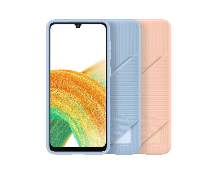 Чохол Samsung Card Slot Cover для смартфону Galaxy A33 (A336) Peach