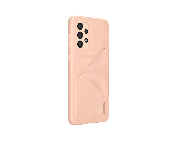 Чохол Samsung Card Slot Cover для смартфону Galaxy A33 (A336) Peach