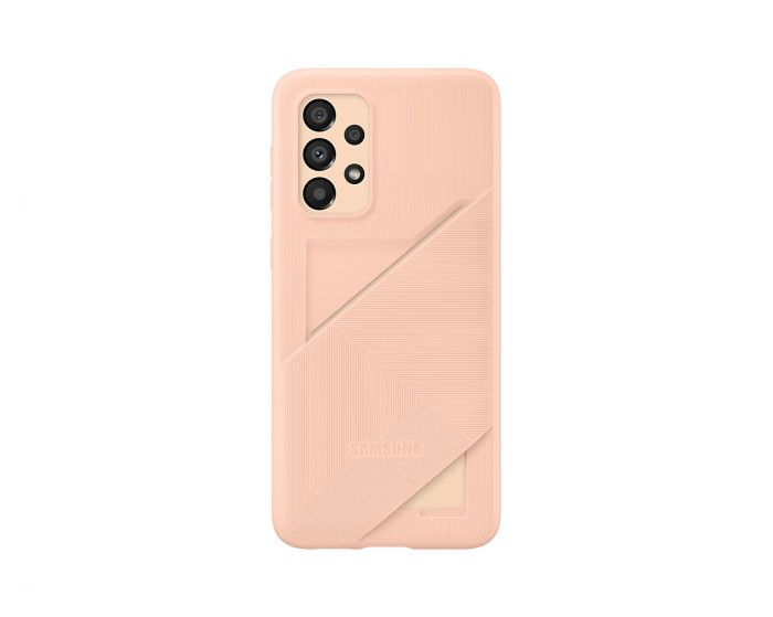 Чохол Samsung Card Slot Cover для смартфону Galaxy A33 (A336) Peach