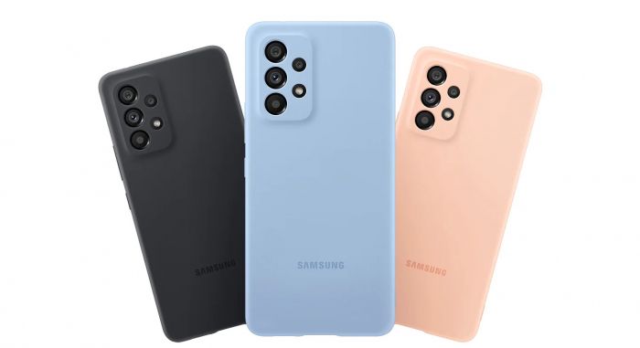 Чохол Samsung Silicone Cover для смартфону Galaxy A53 (A536) Black