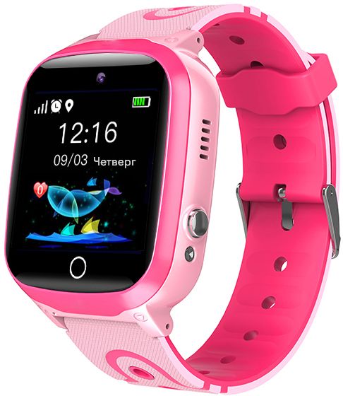 GoGPSme Дитячий GPS годинник-телефон ME K17 Рожевий