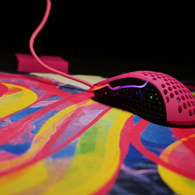 Килимок для миші Xtrfy GP4 L Street Pink (460 x 400 x 4мм)