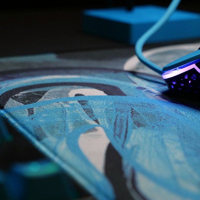 Килимок для миші Xtrfy GP4 L Street Blue (460 x 400 x 4мм)