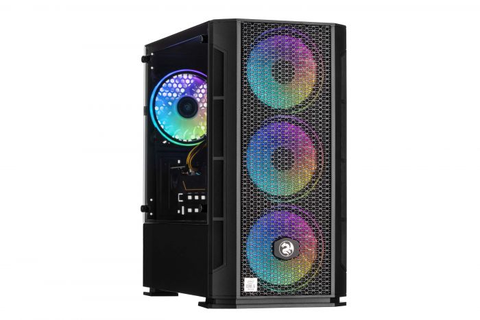 Комп’ютер персональний 2E Complex Gaming AMD Ryzen 5 3600/B450/16/500F+1000/NVD3060-12/FreeDos/GB700/650W