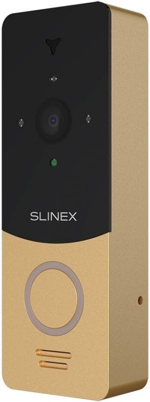 Панель виклику Slinex ML-20HD, персональна, 2MP, 115 градусів, золотий чорний