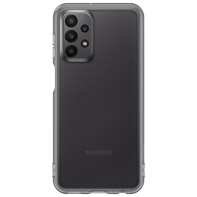 Чохол Samsung Soft Clear Cover для смартфону Galaxy A23 (A235) Black