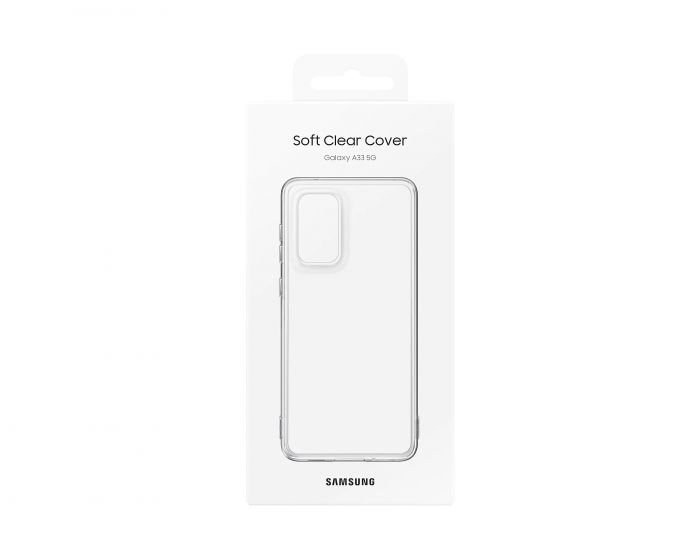 Чохол Samsung Soft Clear Cover для смартфону Galaxy A33 (A336) Transparent