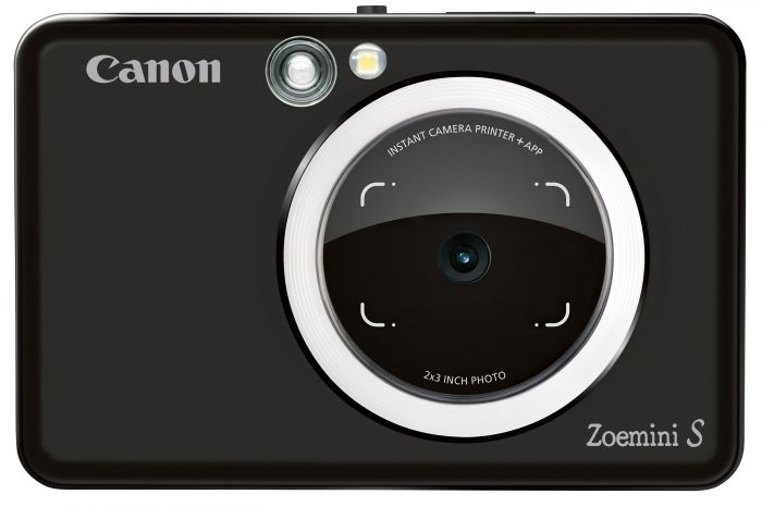 Canon Портативна камера-принтер ZOEMINI S ZV123 Mate Black + 30 листів Zink PhotoPaper