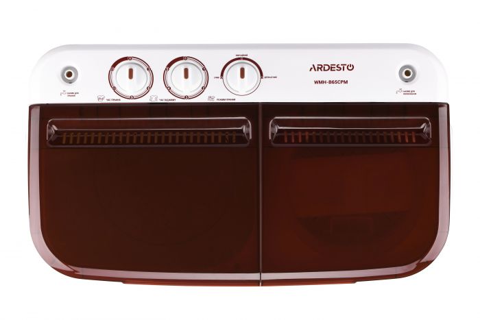 Пральна машина напівавтомат ARDESTO WMH-B65CPM, 6.5кг, 1350, 41см, Білий