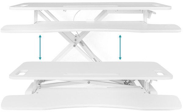 Підставка DIGITUS Ergonomic Workspace Riser, 11-46cm, white