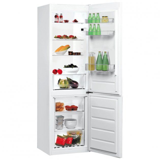 Холодильник з нижн. мороз. камерою Indesit LI7S1EW, 176х66х60см, 2 дв., Х- 197л, М- 111л, A+, ST, Білий
