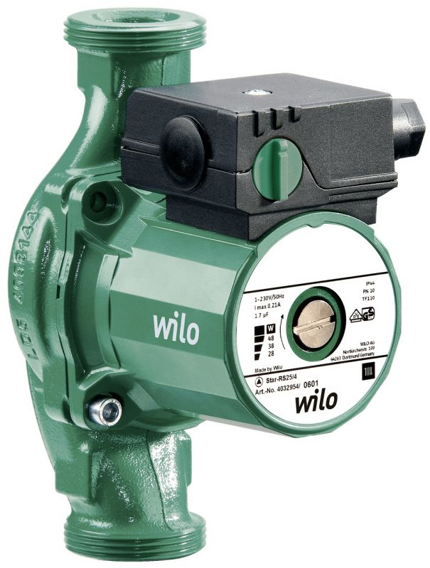 Насос циркуляційний Wilo Star-RS 30/8, 2", 10 бар, 180 мм, 151 Вт, 230V