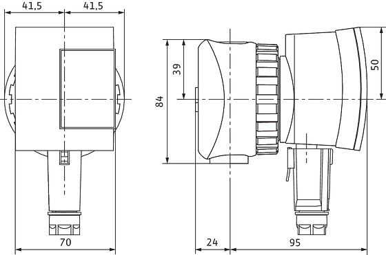 Насос циркуляційний Wilo Star-Z Nova, 1/2", 10 бар, 84 мм, 5 Вт, 230V