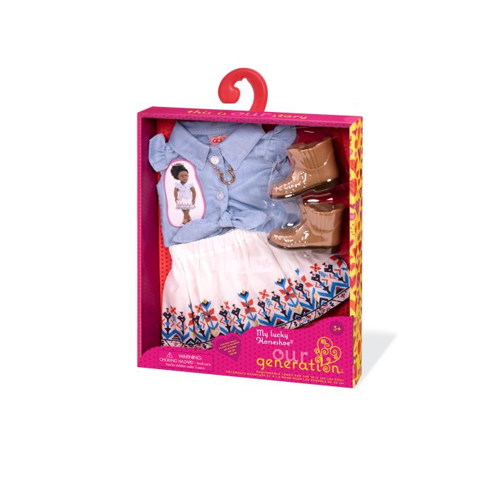 Набір одягу для ляльок Our Generation для ранчо BD30359Z