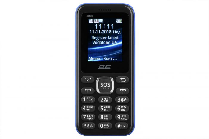 Мобільний телефон 2E S180 2SIM Blue