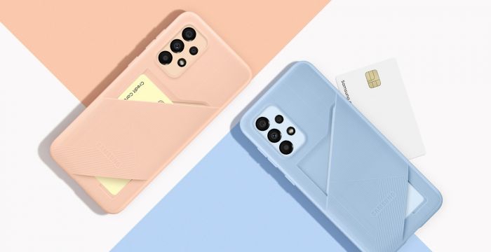 Чохол Samsung Card Slot Cover для смартфону Galaxy A13 (A135) Artic Blue