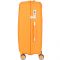 Набір пластикових валіз 2E, SIGMA,(L+M+S), 4 колеса, помаранчевий