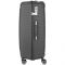 Валіза пластикова, 2E, SIGMA, велика, 4 колеса, графіт
