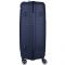 Валіза пластикова, 2E, SIGMA, велика, 4 колеса, темно-синя
