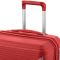 Валіза пластикова, 2E, SIGMA, велика, 4 колеса, червона