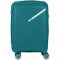 Валіза пластикова, 2E, SIGMA, мала, 4 колеса, аквамарин