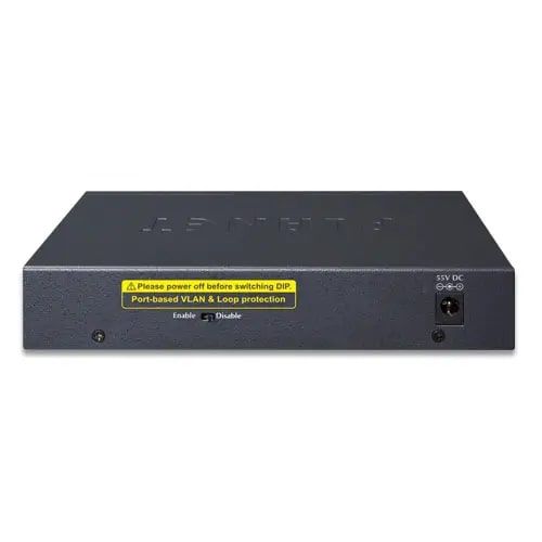 Комутатор Planet 4 Port Gigabit PoE+ Switch 55W 1 Uplink Unmanaged