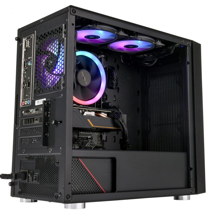 Комп’ютер персональний 2E Complex Gaming Intel i5-10400F/H510/16/240F+1000/NVD3050-8/Win11H/2E-GM7/600W