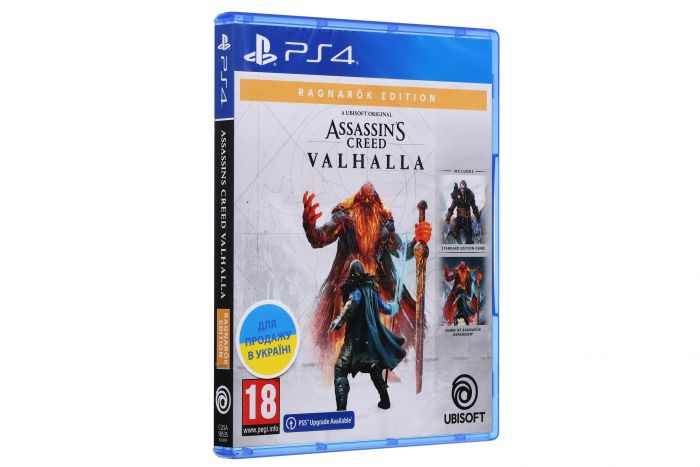Програмний продукт на BD диску Assassin’s Creed Valhalla Ragnarok Edition(гра та код в коробці) [PS4]