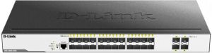 Комутатор D-Link DGS-3000-28XS 24xSFP, 4xSFP+, L2