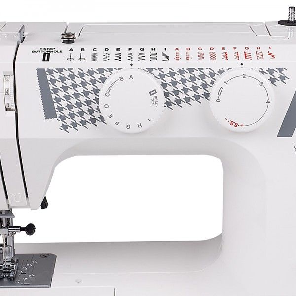 Швейна машина Janome Sew Easy, електромех., 19 швейних операцій, 60Вт, петля автомат