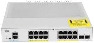 Комутатор Cisco CBS350 Managed 16-port GE, PoE, 2x1G SFP