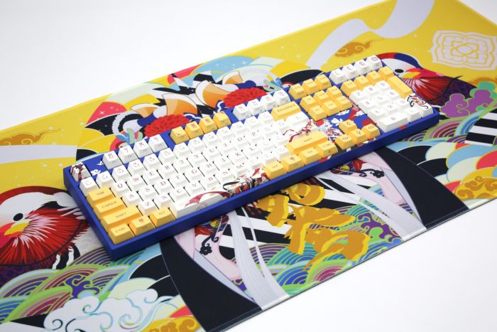 Килимок для миші Varmilo Lovebirds Gold Desk Mat XL (900х400х3мм)